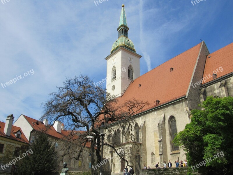 Bratislava Slovakia Center Church Free Photos