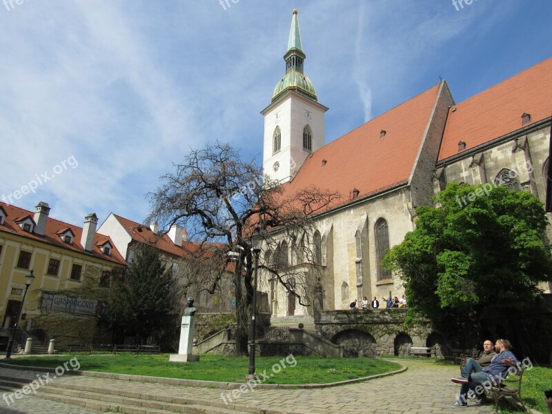 Bratislava Slovakia Center Church Free Photos