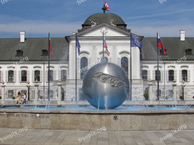 Parliament Building Slovakia Bratislava Free Photos