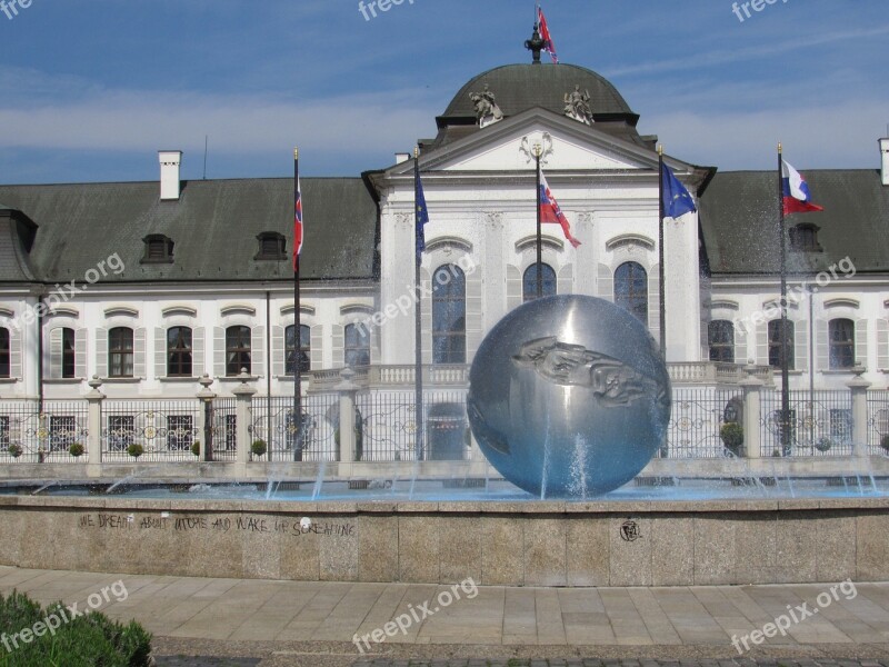 Parliament Building Slovakia Bratislava Free Photos