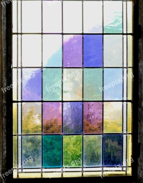 Window Colored Glass Church Vista Free Photos