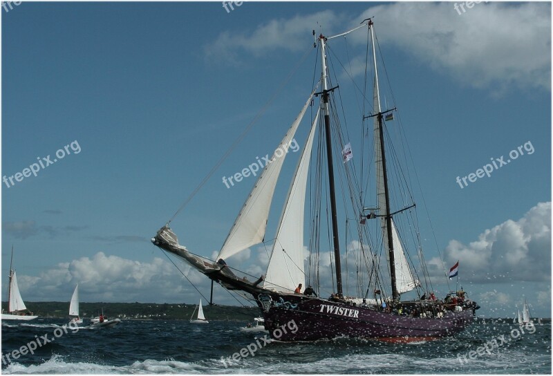 Twister Sailboat Brest 2012 Brest Harbor Old Boats Gathering