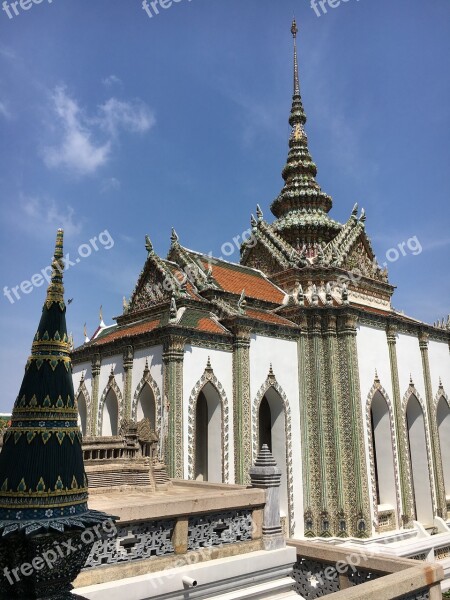 Great Palace Grand Palace Asia Thailand Bangkok