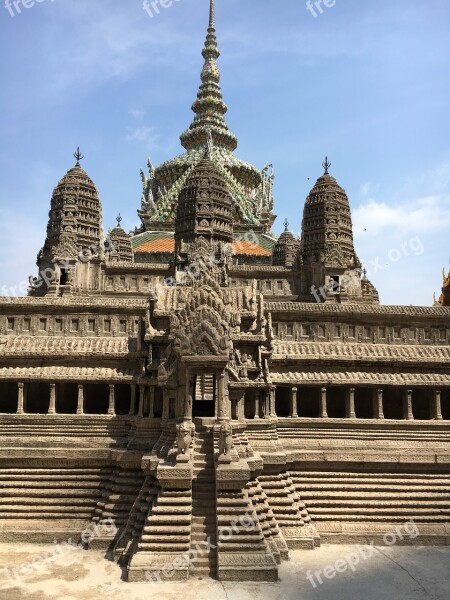 Great Palace Grand Palace Asia Thailand Bangkok