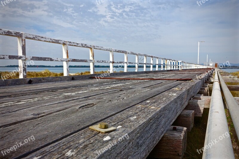 Pier Wooden Planks Jetty Wood