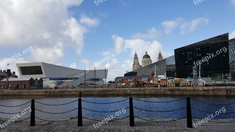 Liverpool Merseyside River Mersey Free Photos