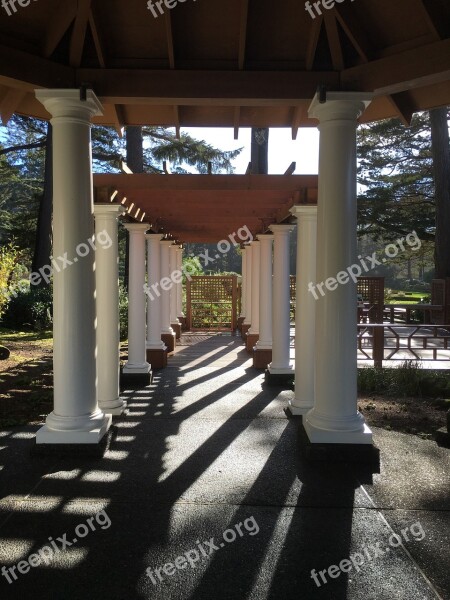 Perspective Colonade Archeology Architecture Corridor