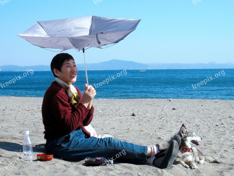 Nobi Beach Umbrella Wind Sea Sandy