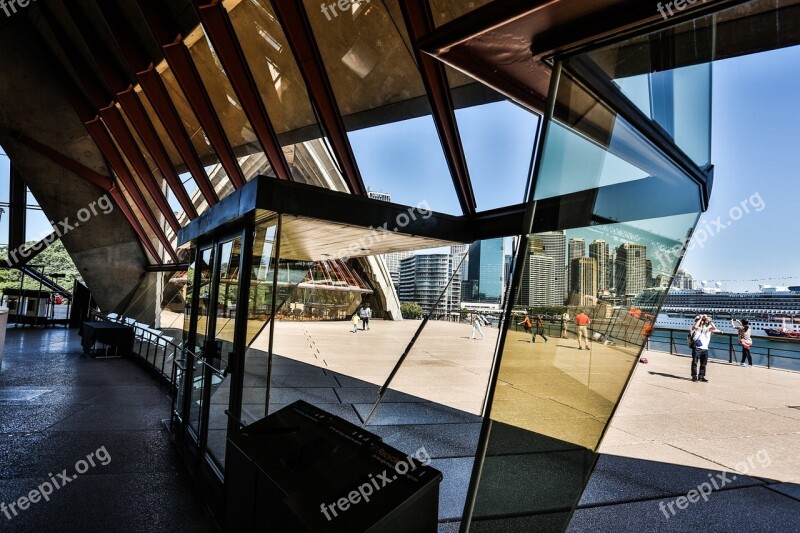 Australia Sydney Opera Blue Day Baiyun