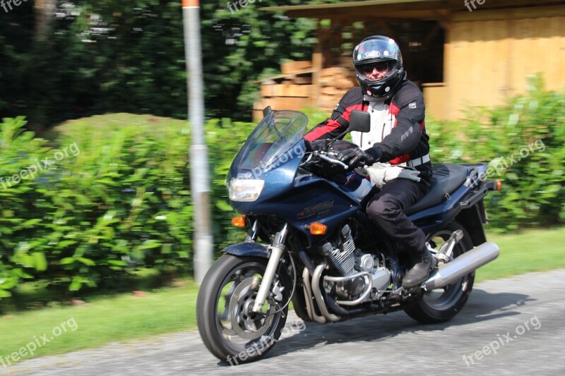 Biker Motorcycle Rider Motorbike Motorcyclist Helmet