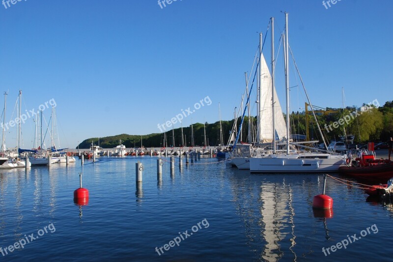 Gdynia The Baltic Sea Sea Buoy Sailboat