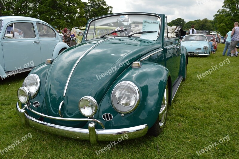 Volkswagen Beetle Classic Car Vehicle