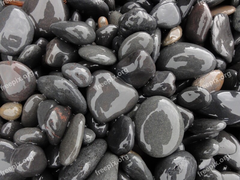 Boulders Background Structure Black Stone