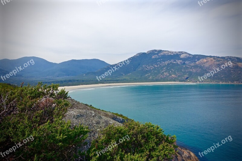 Tidal River Wilsons Promontory Bay Beach Coast