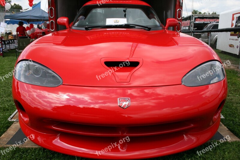 Viper Sports Car Dodge Muscle Automobile