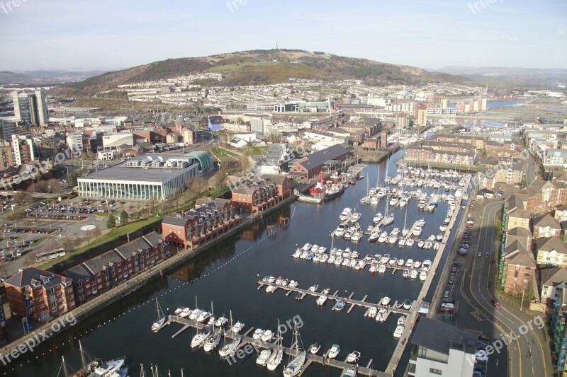 Pier Swansea United Kingdom Yacht Free Photos