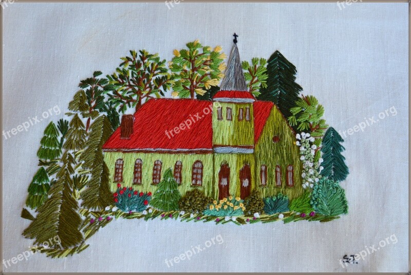 Embroidery Handwork Hobby Free Photos