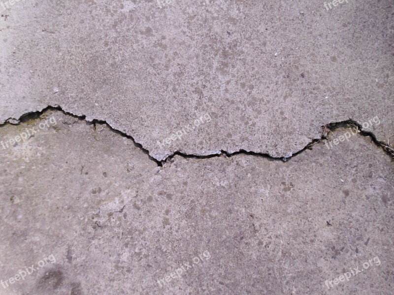 Texture Concrete Crack Old Free Photos