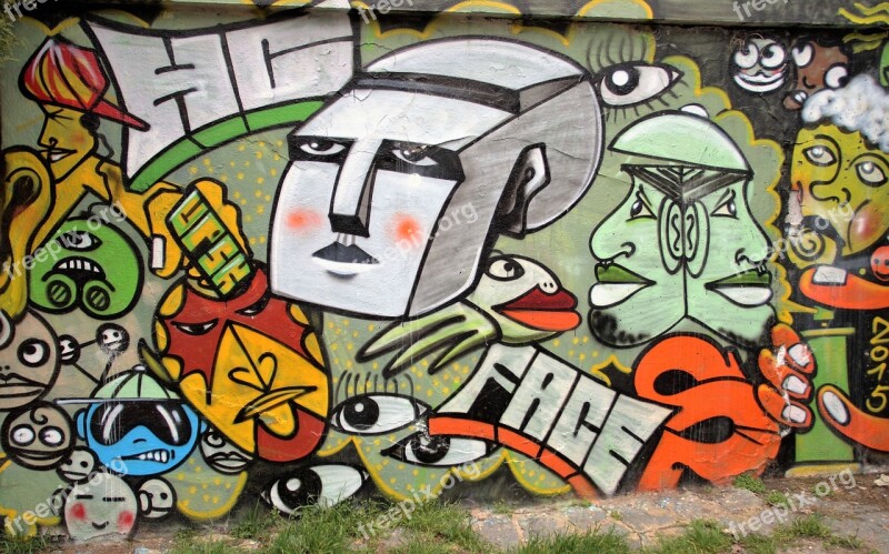 Graffiti Wall Spray Tagger Streetart