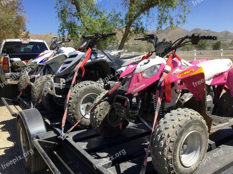 Atv Quad Trailer Motocross Motorsports