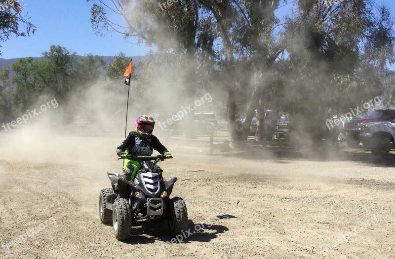 Atv Quad Motocross Motorsports Rider