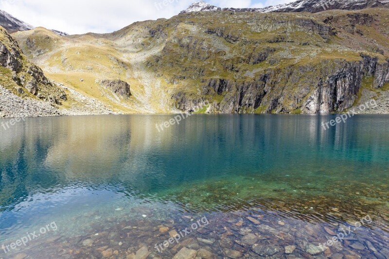 Bergsee East Tyrol Alpine Free Photos