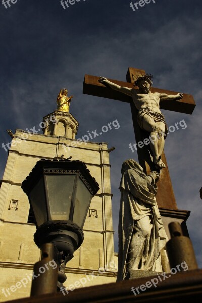 Crucifix Avignon City ​​of The Popes Free Photos