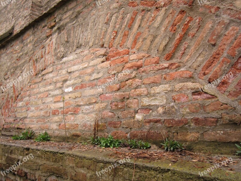 Wall City Wall Close Up Stone Wall Brick Wall