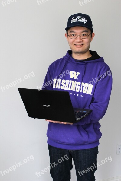 Student College College Student Laptop University