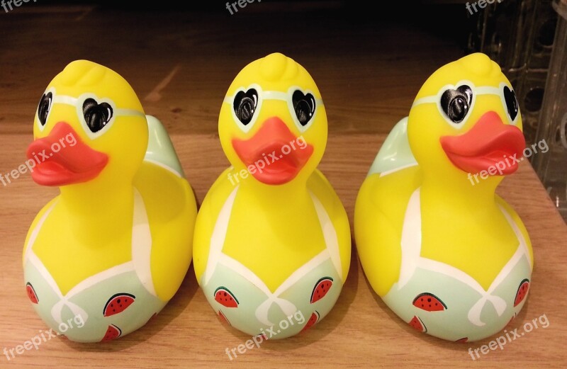 Ducks Plastic Funny Humor Rubber Duck