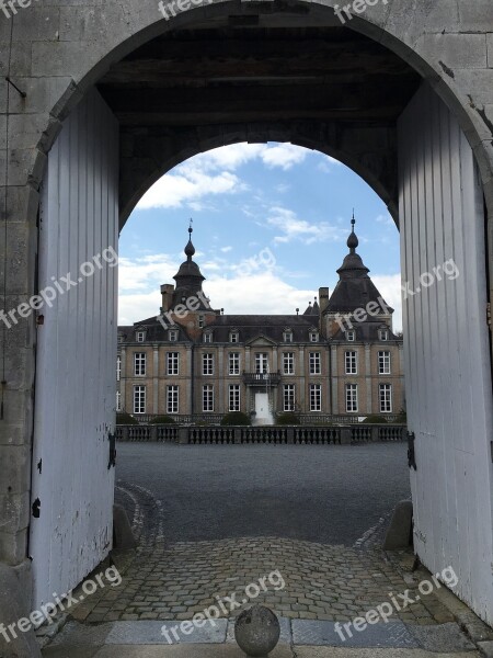 Goal Archway By Looking Castle Access