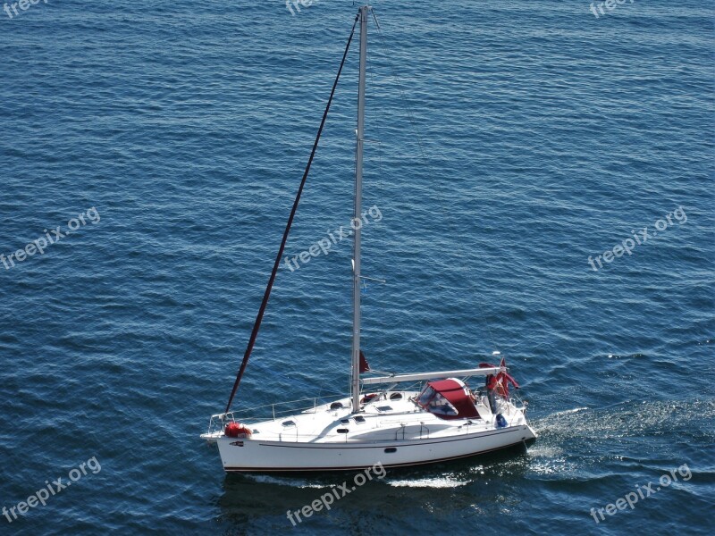 Danish Sailing Ship Ship Baltic Sea Boat Maritime