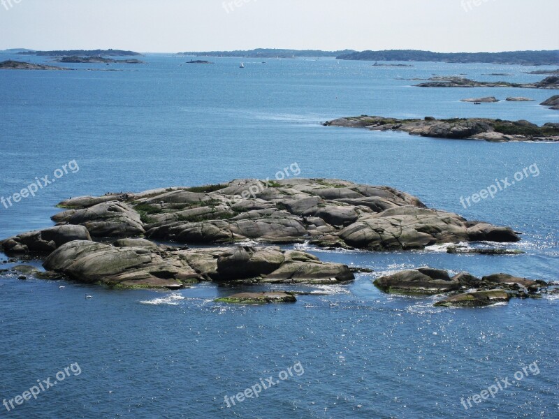 Swedish Archipelago In Göteborg Vastra Gotaland County Sweden Baltic Sea