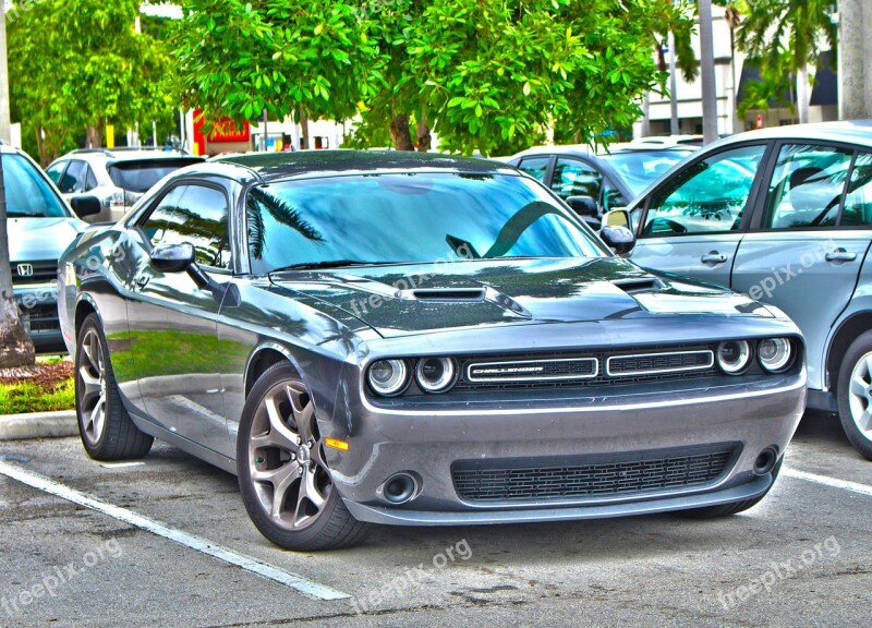 Dodge Challenger Hdr Car Free Photos