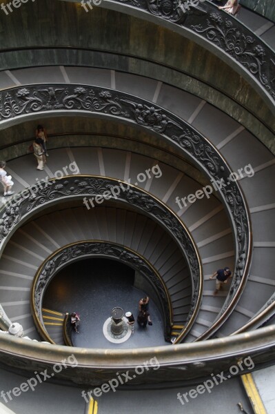 Stairs Vatican Rome Italy Staircase