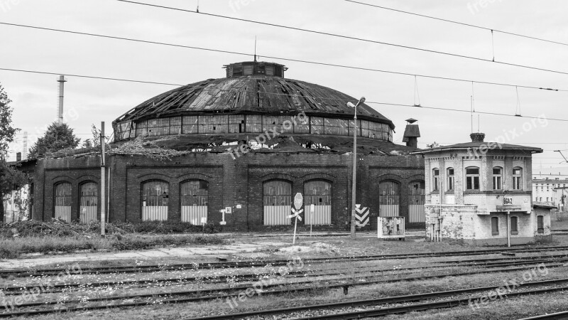 Railway Station Train Railway Gleise Tracks