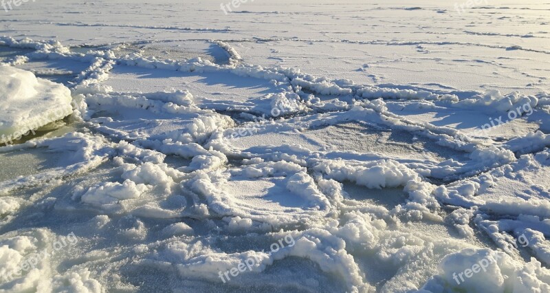 Ice Sea Icy Sea Frost Free Photos