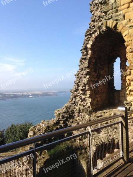 Castle Scarborough England North Yorkshire Medieval