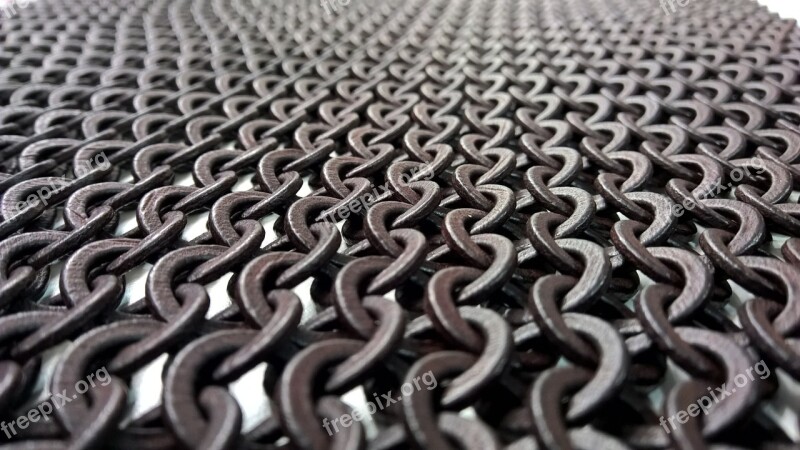 Chain Chainmail 3d-printing Texture Members