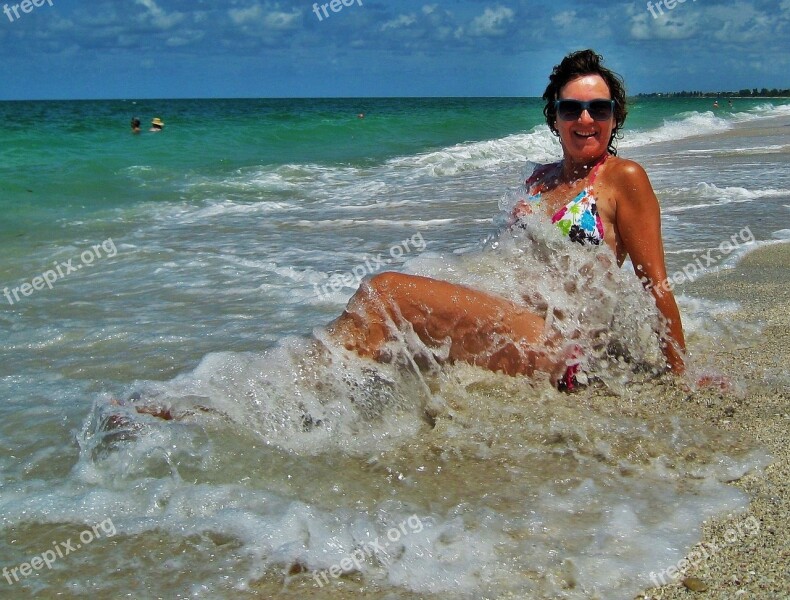 Swim Beach Florida Fun Bathing Sea