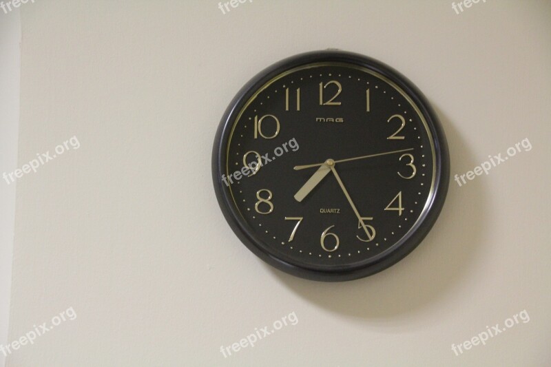 Clock Time Morning Wall Clock Tips