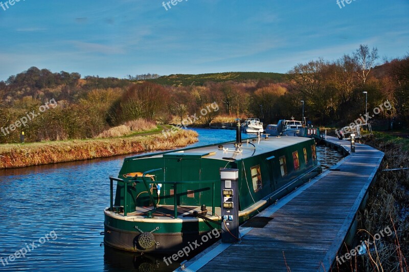 Canal Forth Clyde Scotland Scottish