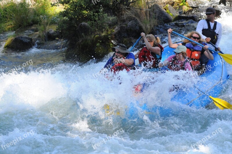 River Rafting Oregon Free Photos