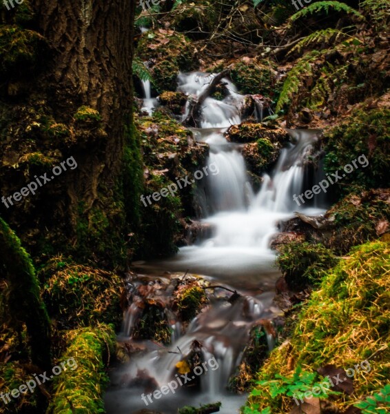 Waterfall Long Exposure Water Nautre Long Exposure Photography