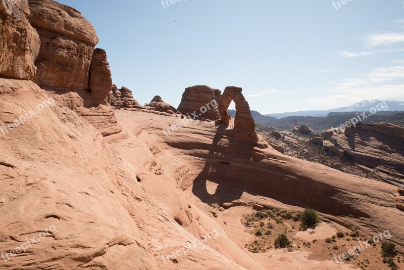 Red Rocks Arches Utah Moab Southwest