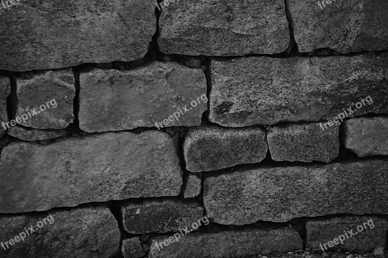 Stones Wall Stone Wall Former Village