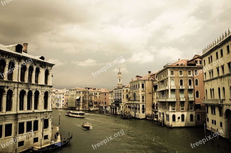 Venice Tourism Italy Architecture Monument