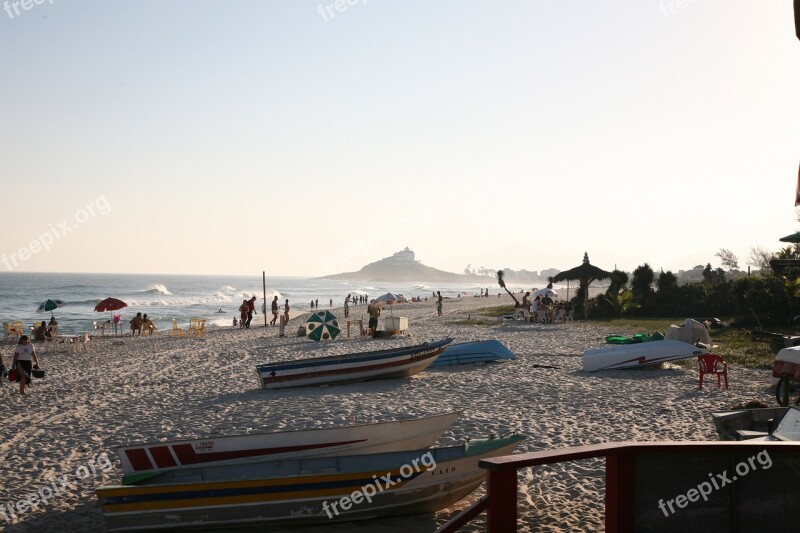 Saquarema Beach Mar Brazil Sky