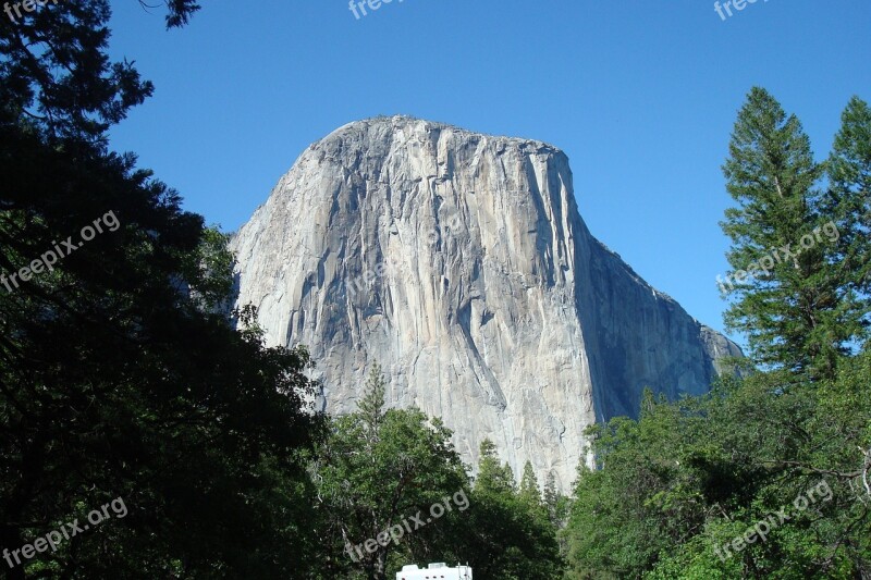 Mountain Yosemite Park Free Photos