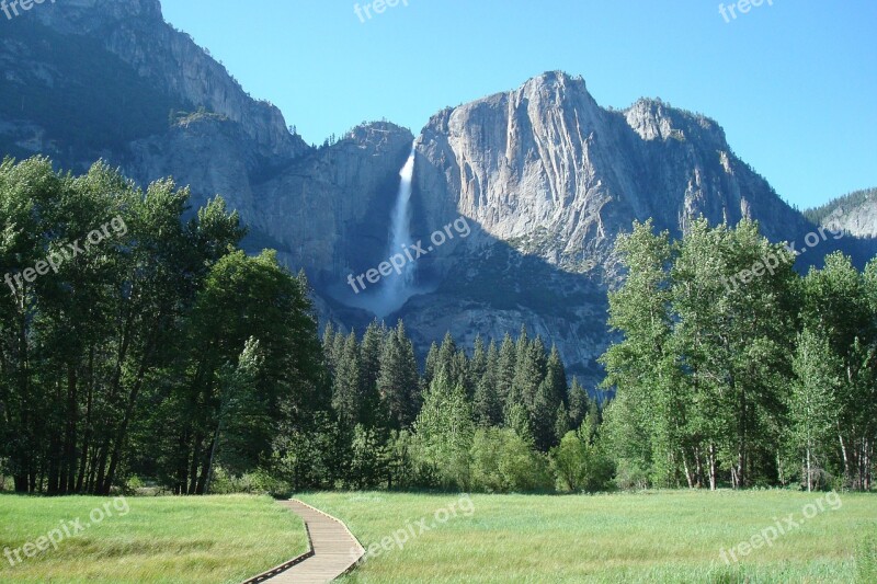 Yosemite Valley Floor Park Free Photos